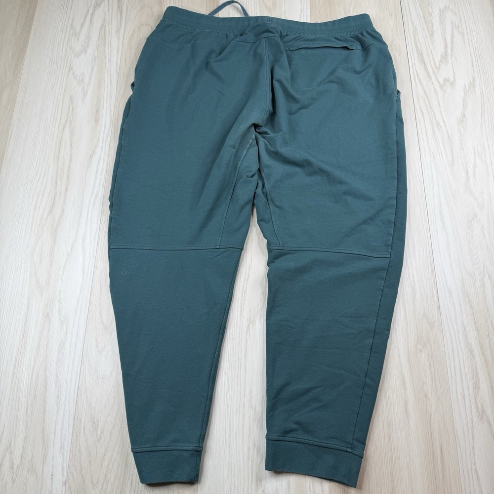 Lululemon Green City Sweat Jogger Pant Tapered Stretch Mens Size 3XL LM5AJTS - Picture 8 of 11